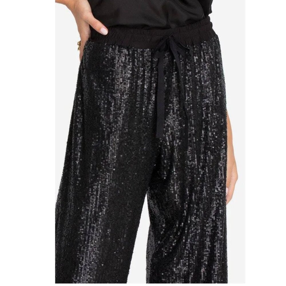 Johnny Was Grace Sequin Drawstring Long Cocktail … - image 4